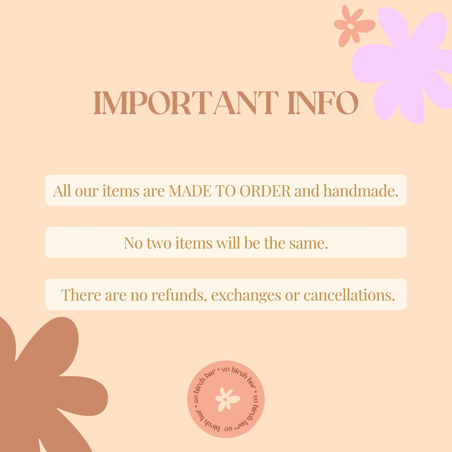 Personalized Tree Stocking Tag Birch Bar + Co.