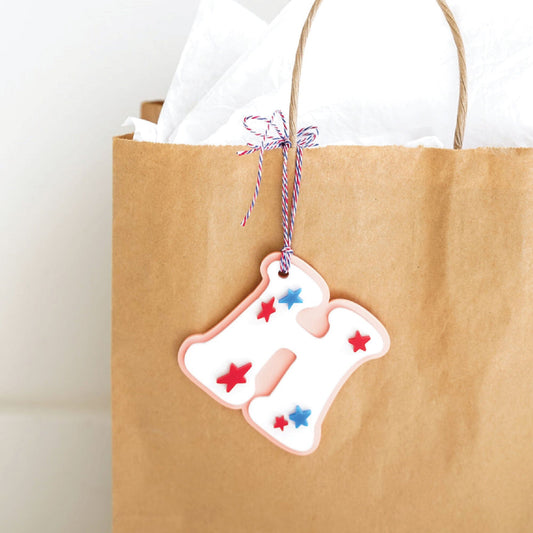 Personalized Fourth of July Hang Tag Birch Bar + Co.