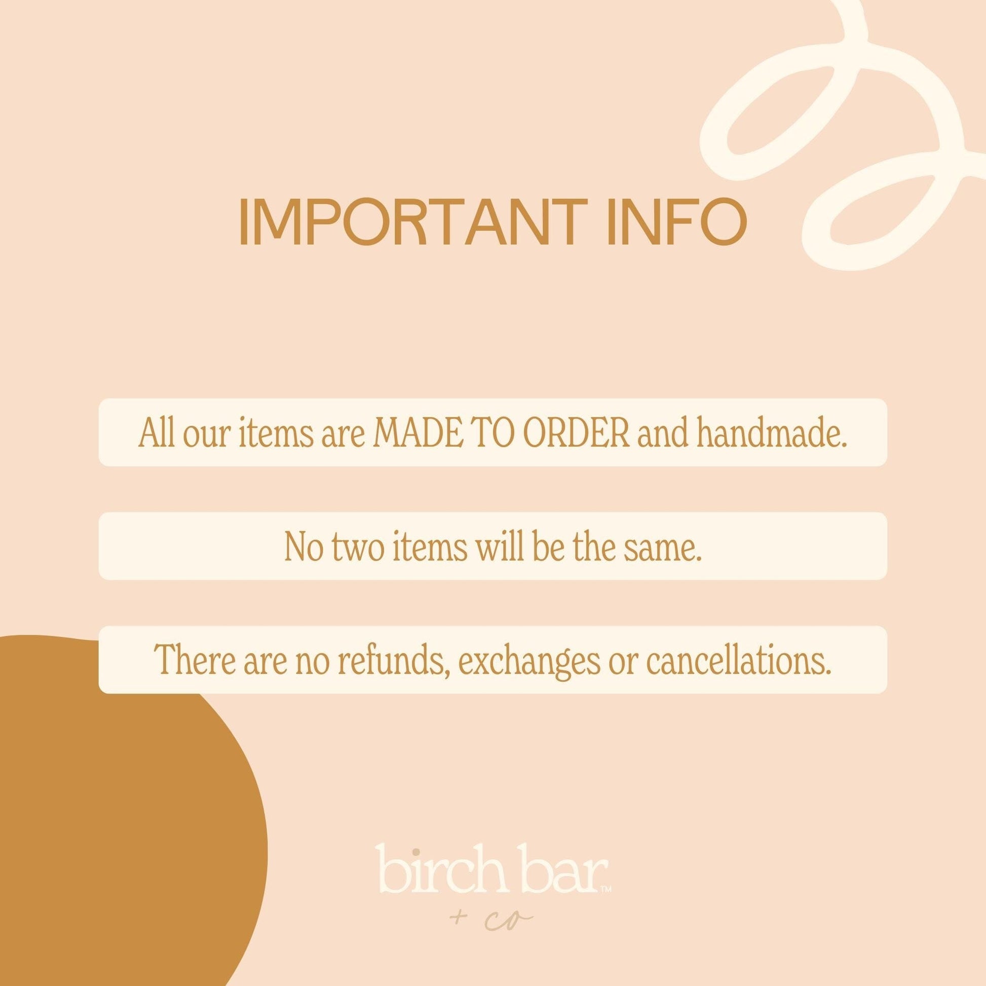 Arch Reward Jar - JAR ONLY Birch Bar + Co.