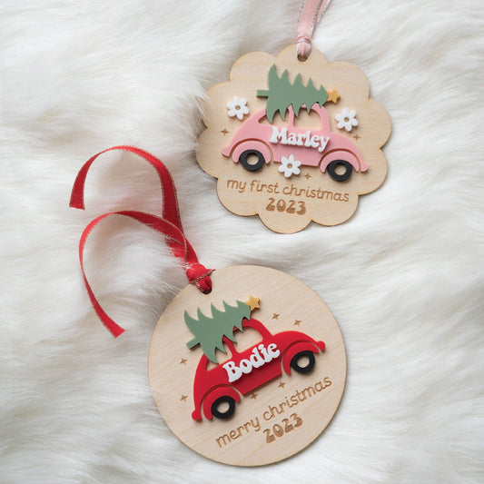 Baby's First Christmas Ornament Birch Bar + Co.