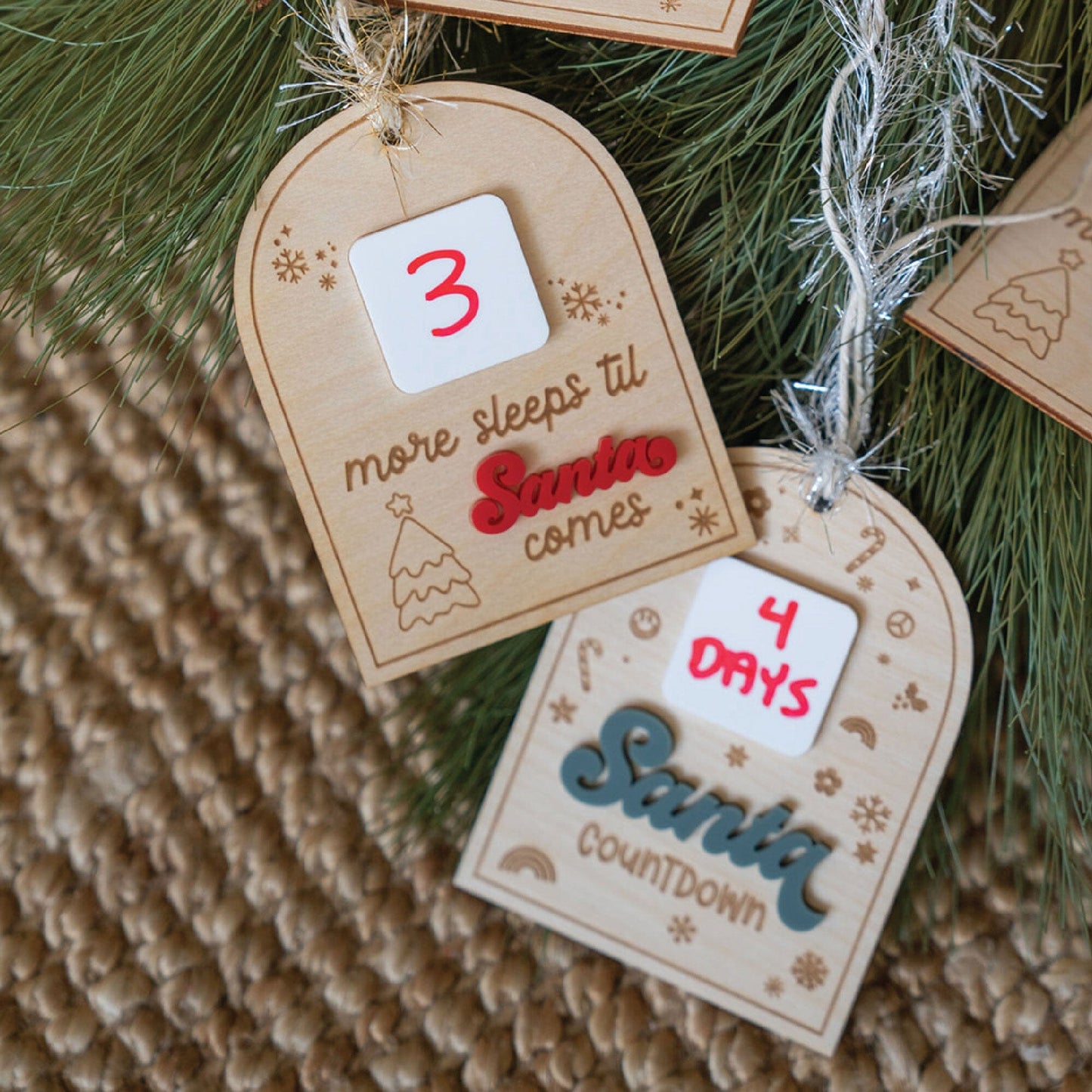 Christmas Countdown Ornament Birch Bar + Co.