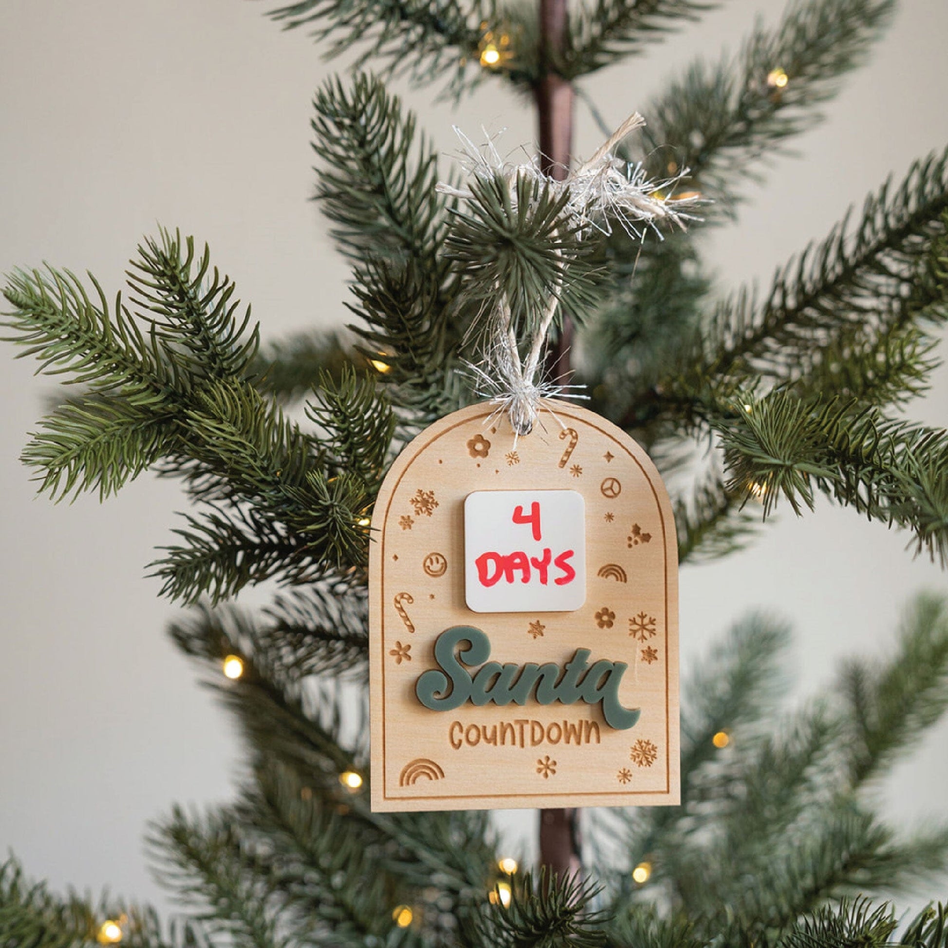 Christmas Countdown Ornament Birch Bar + Co.