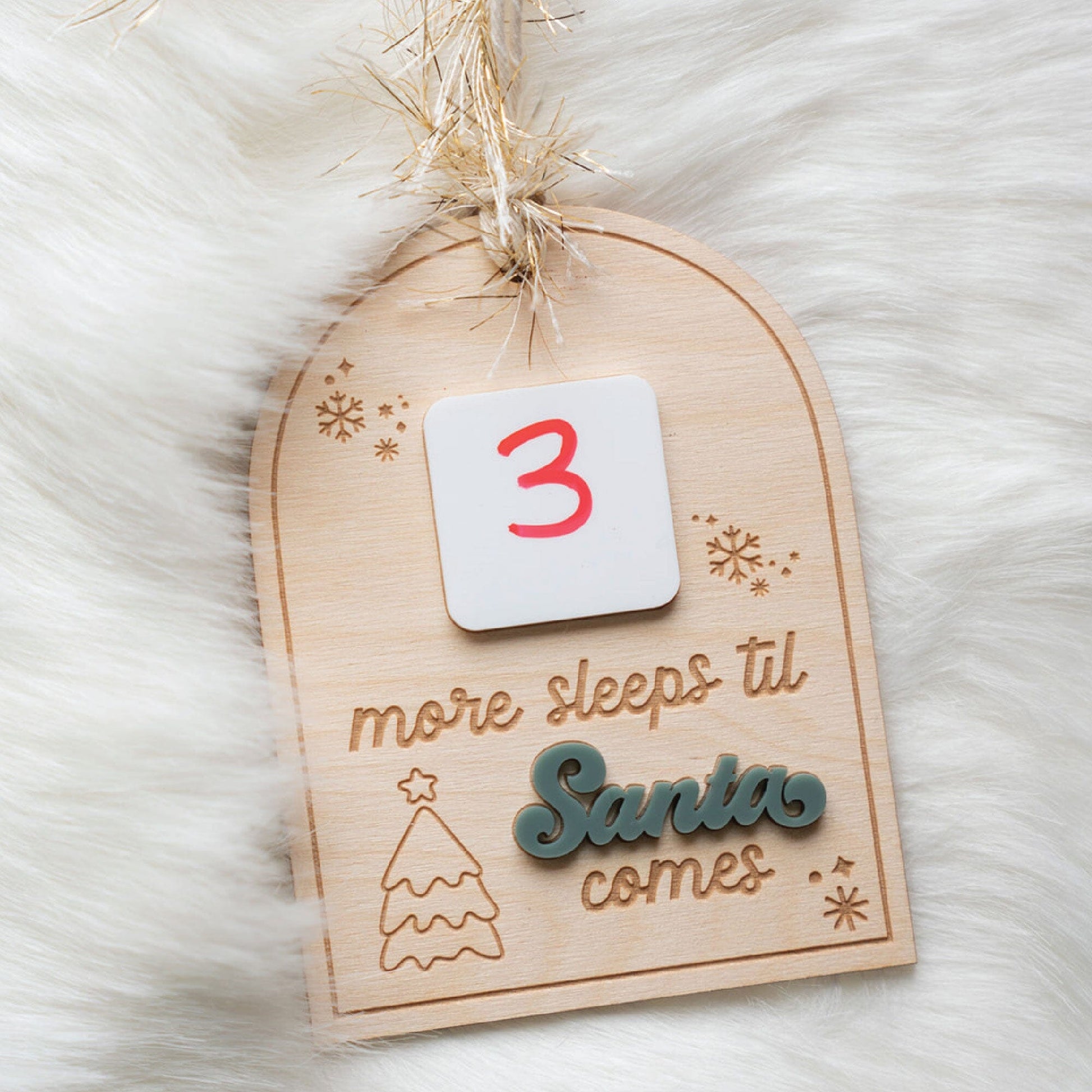 Christmas Countdown Ornament Birch Bar + Co.