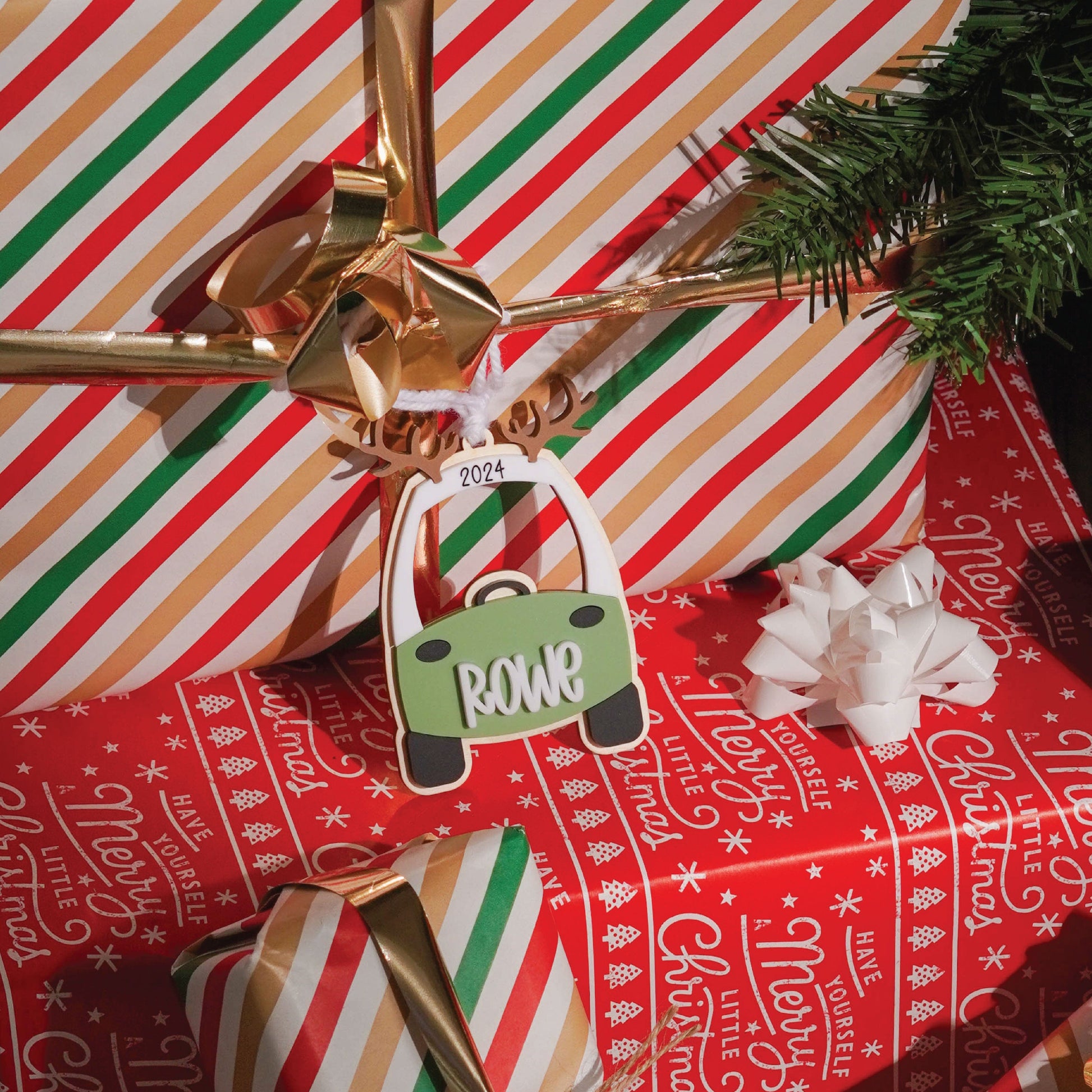 Personalized Cozy Coupe Ornament Birch Bar + Co.