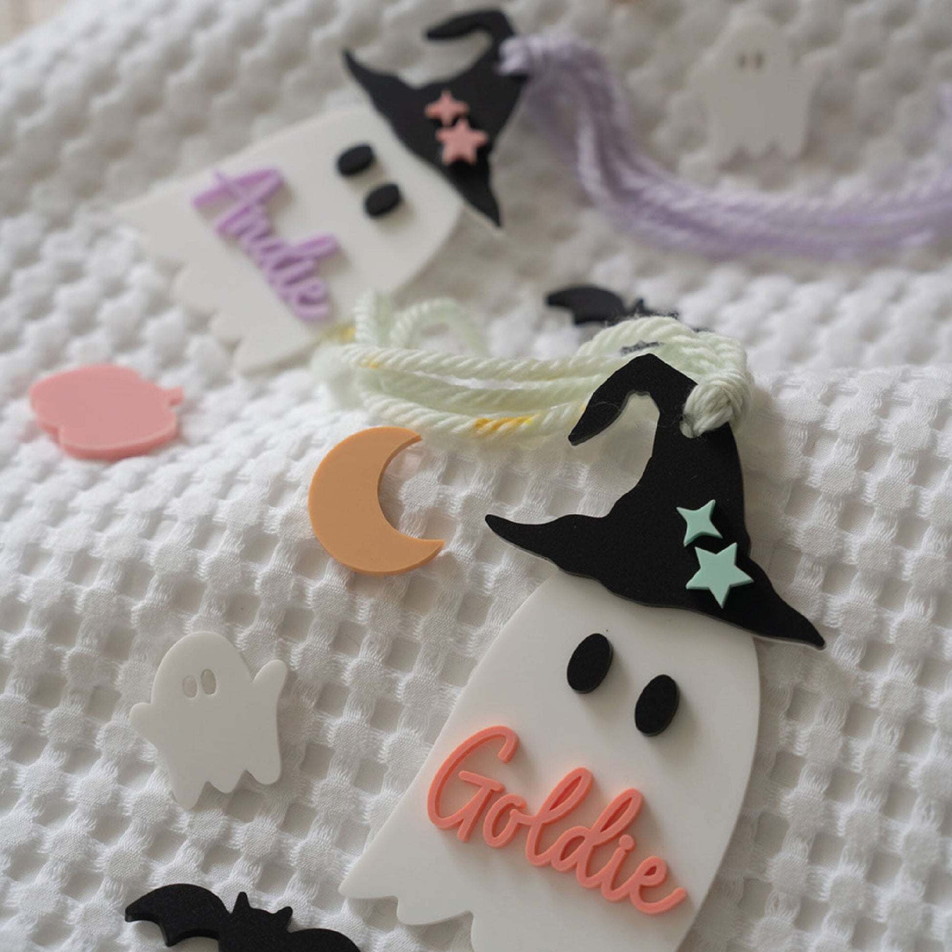 Cutie Boo Basket Ghost Tag Birch Bar + Co.