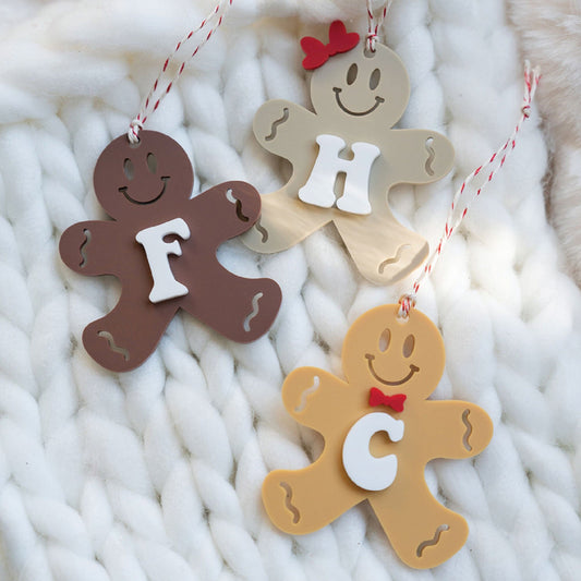 Personalized Gingerbread Stocking Tag Birch Bar + Co.