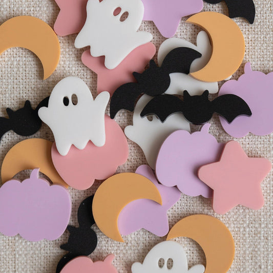 Extra Pink Halloween Themed Tokens for Reward Jars Birch Bar + Co.