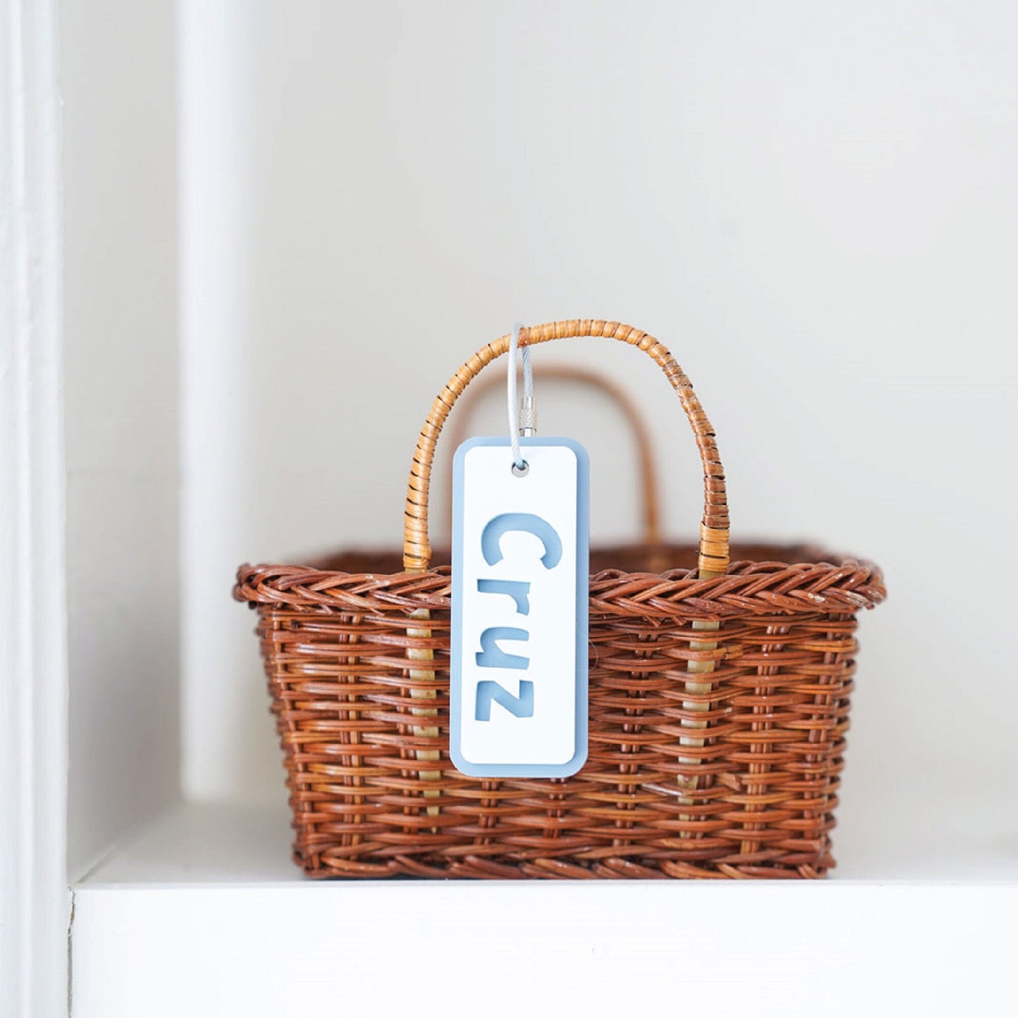 Rectangular Acrylic Bag Tag Birch Bar + Co.