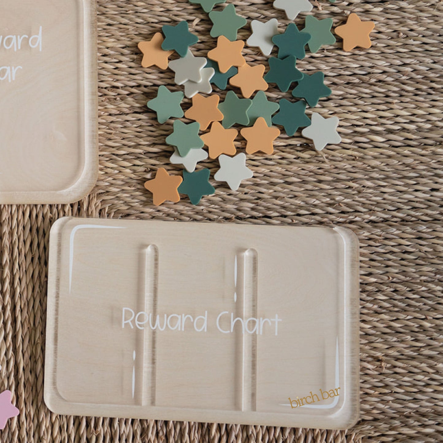 Reward Chart with Star Tokens Birch Bar + Co.