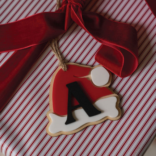 Personalized Santa Hat Tag Birch Bar + Co.
