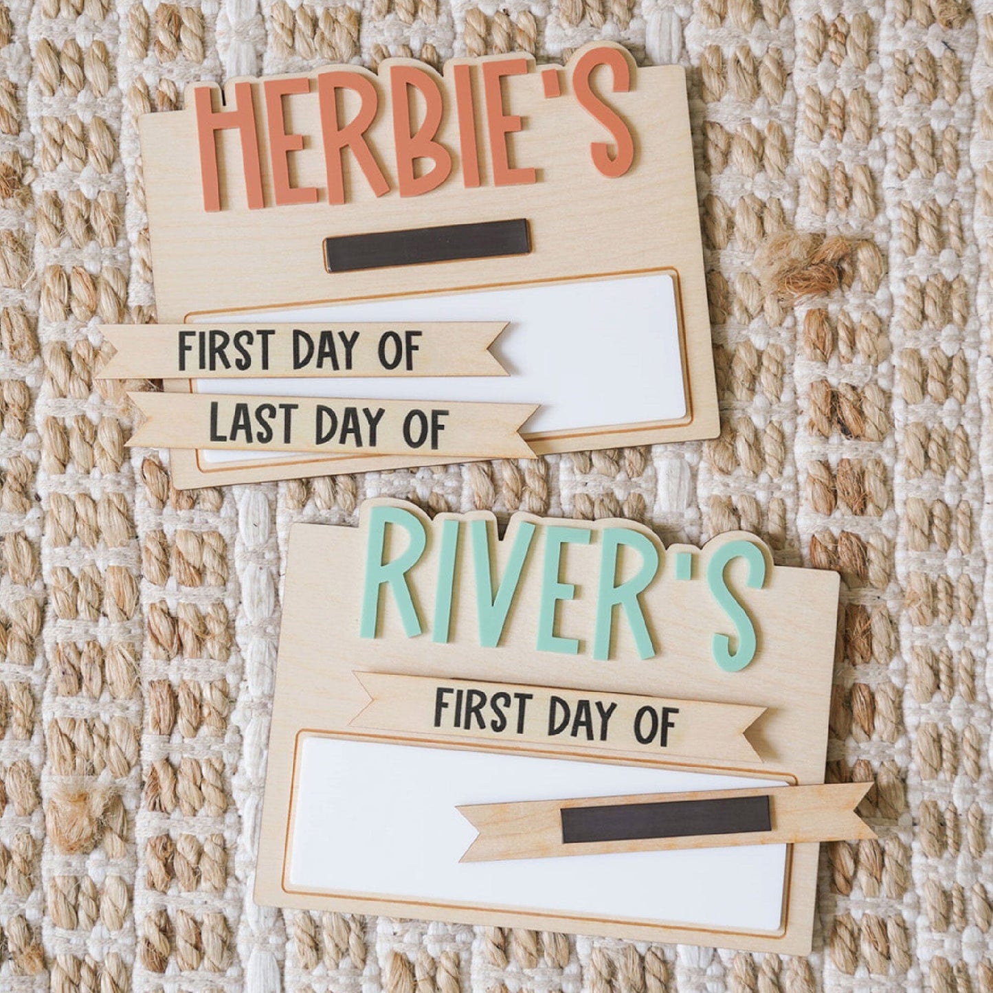 First Day Of and Last Day Of School Sign Birch Bar + Co.