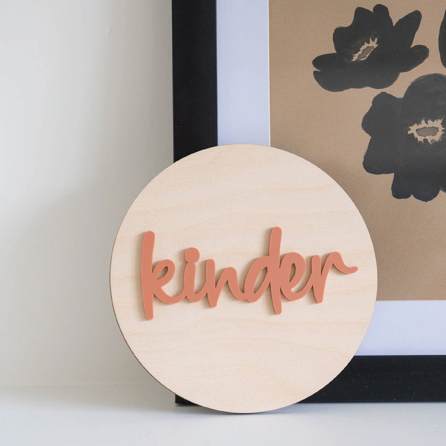 First Day Of School Mini Round Sign Birch Bar + Co.