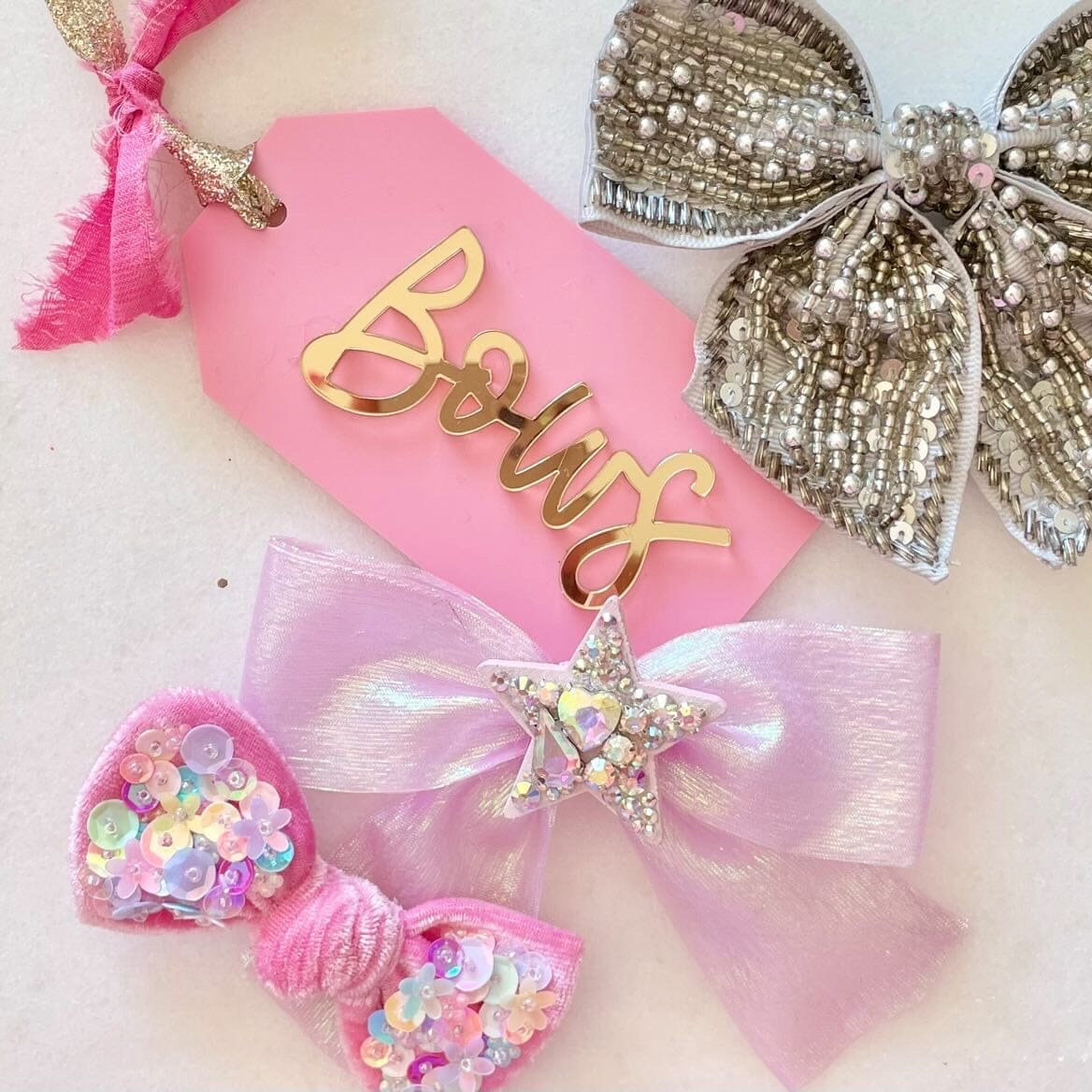 Personalized Acrylic Tags Birch Bar + Co.