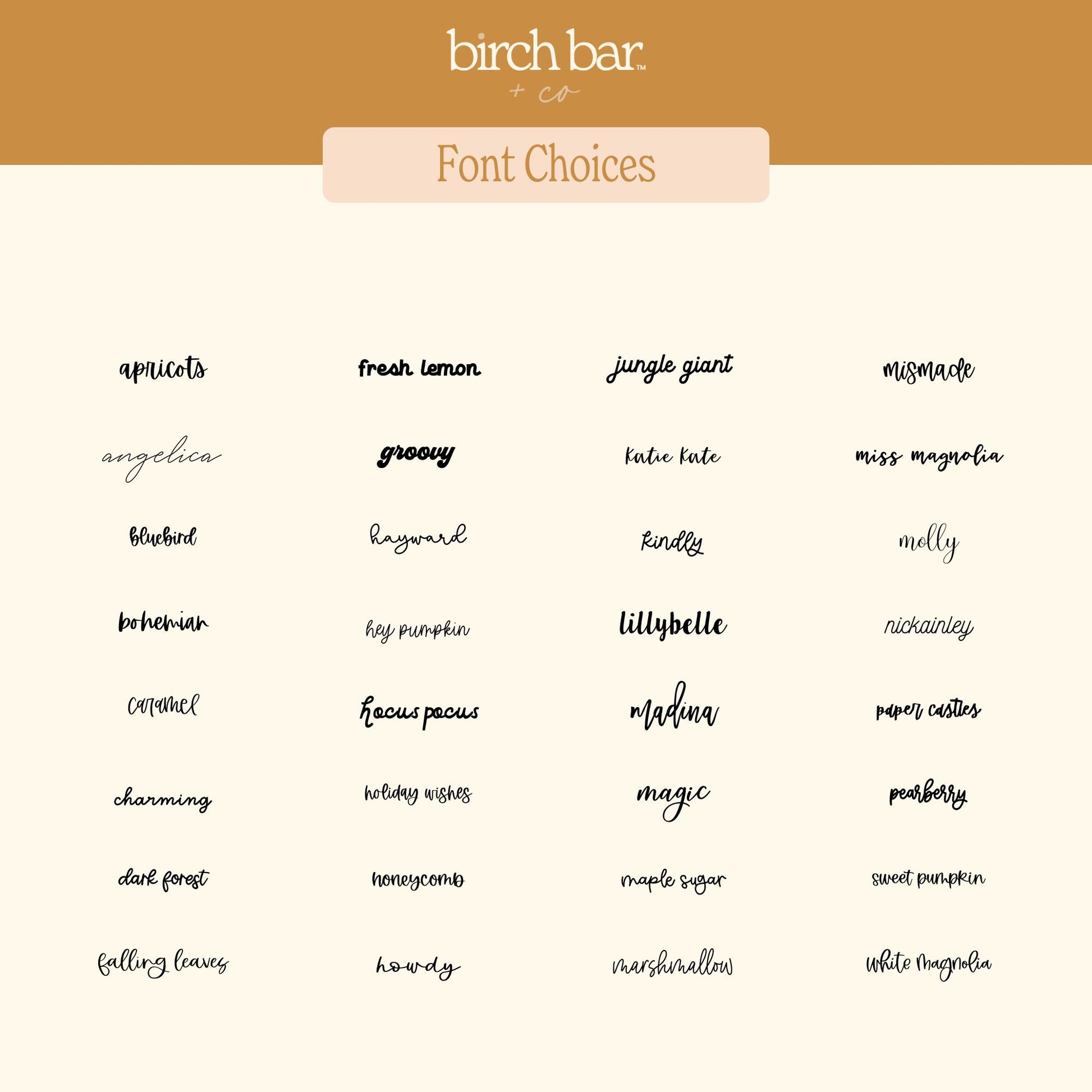 Reward Jar - JAR ONLY Birch Bar + Co.