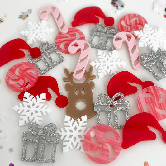 Extra Pink Christmas Tokens for Reward Jars Birch Bar + Co.