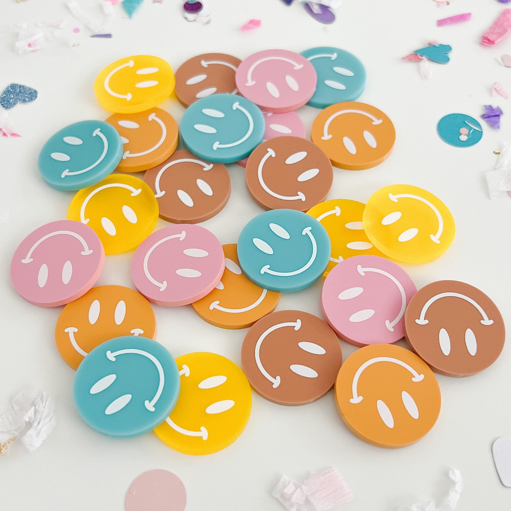 Extra Smile Face Tokens for Reward Jars Birch Bar + Co.