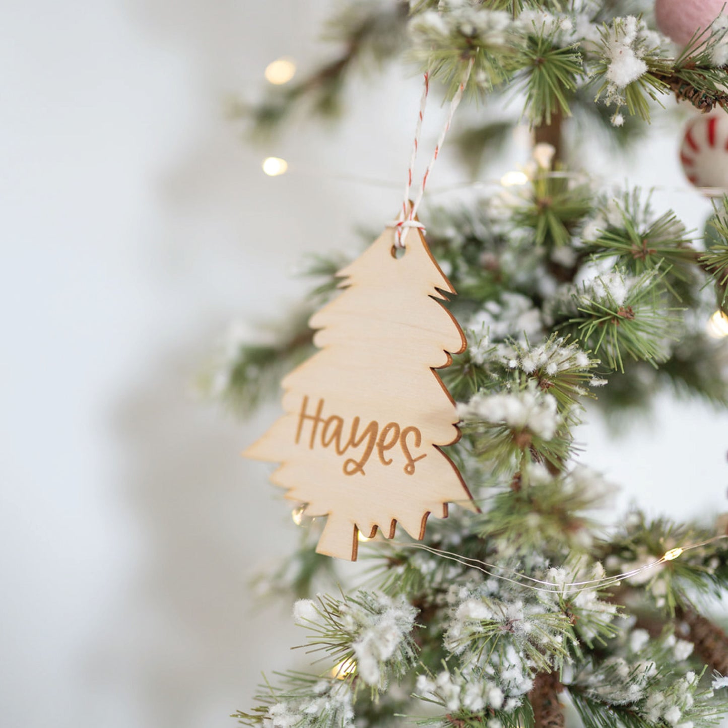 Engraved Tree Stocking Tags Birch Bar + Co.
