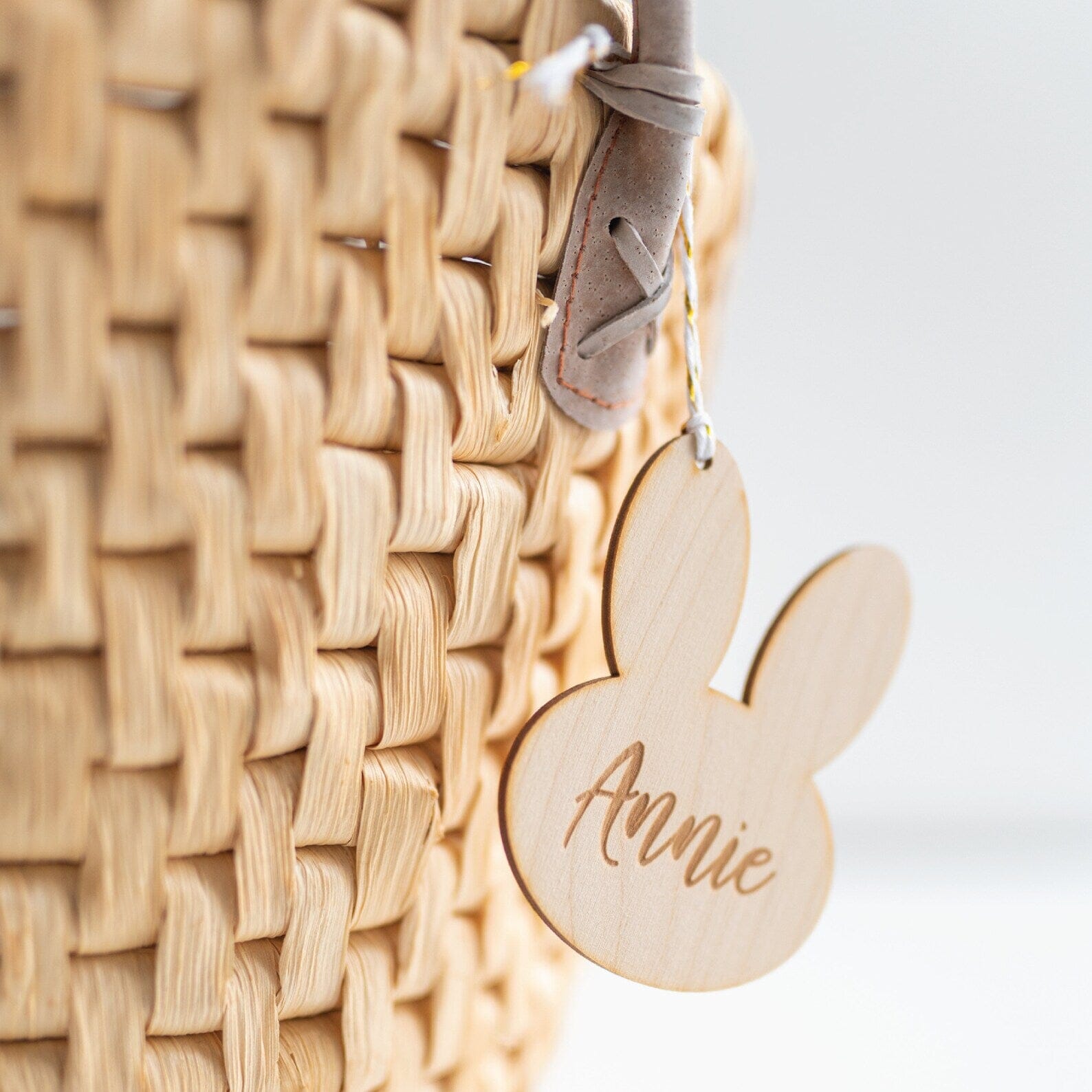 Personalized Bunny Basket Tags Birch Bar + Co.
