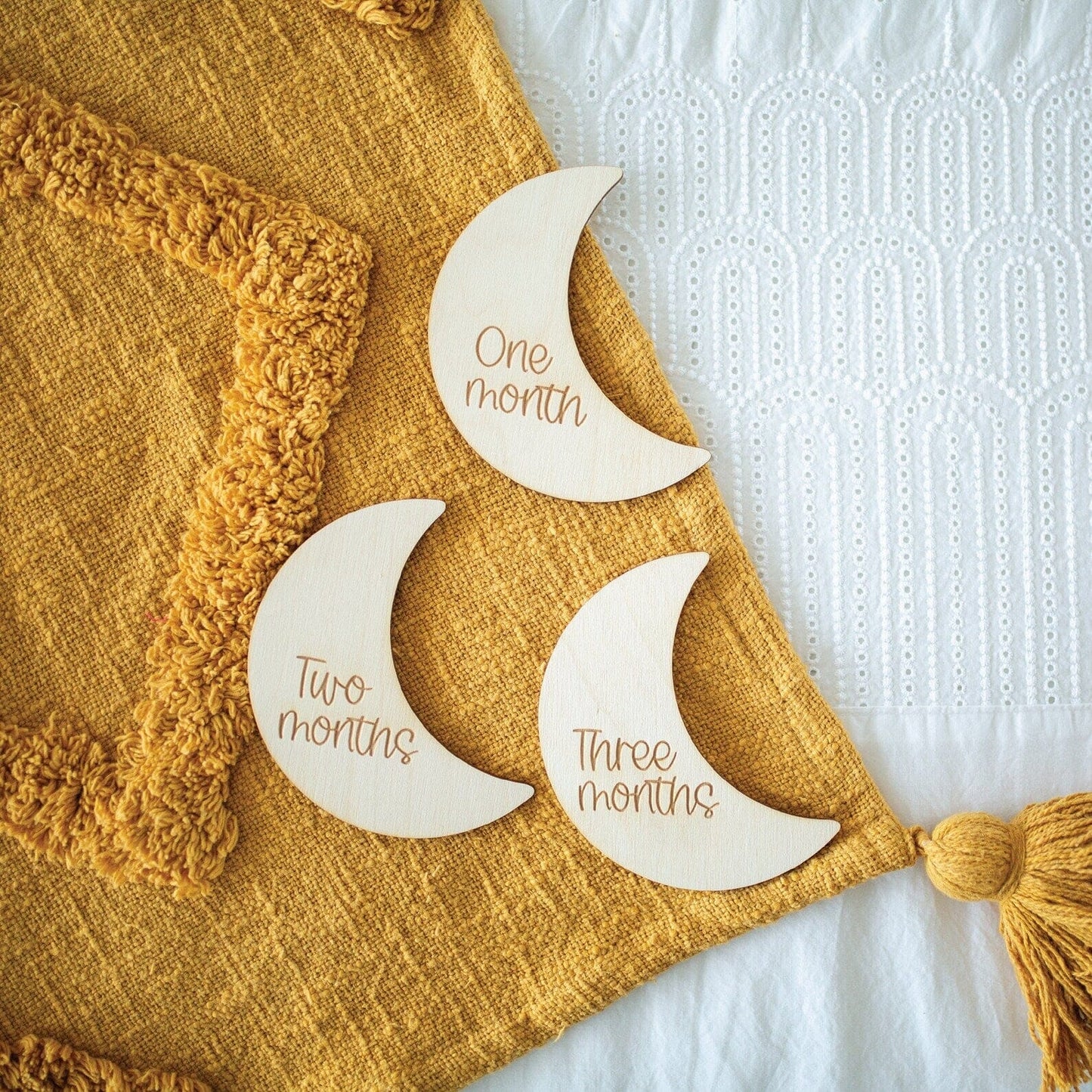 Monthly Milestone Set with Half Moon Birch Bar + Co.