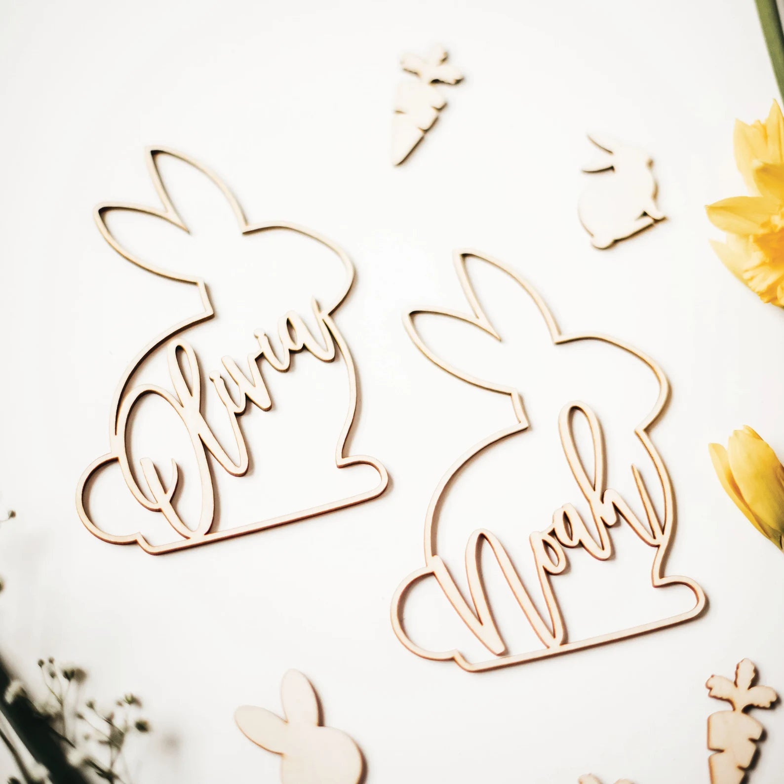 Bunny Place Cards Birch Bar + Co.
