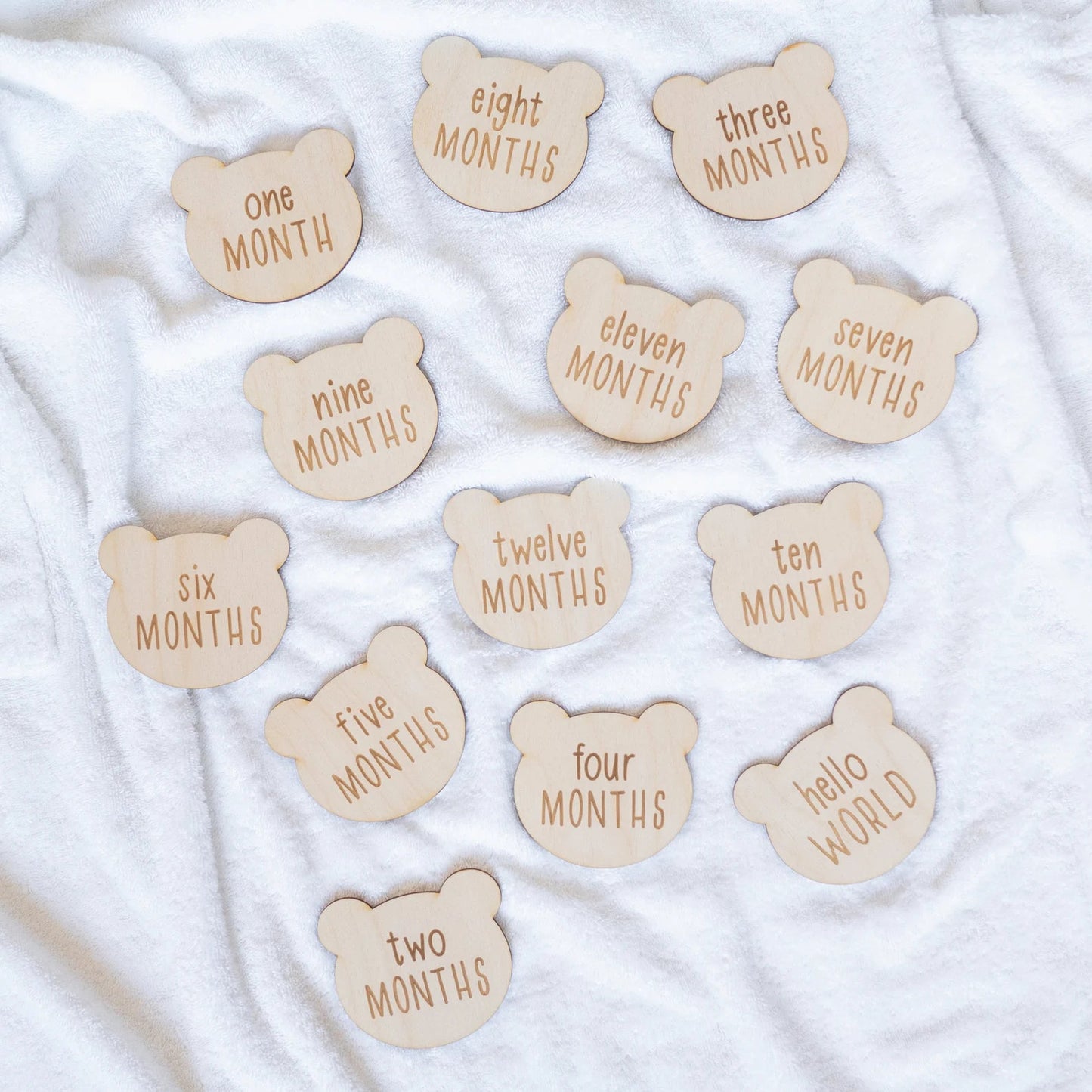 Monthly Milestone Set with Bears Birch Bar + Co.