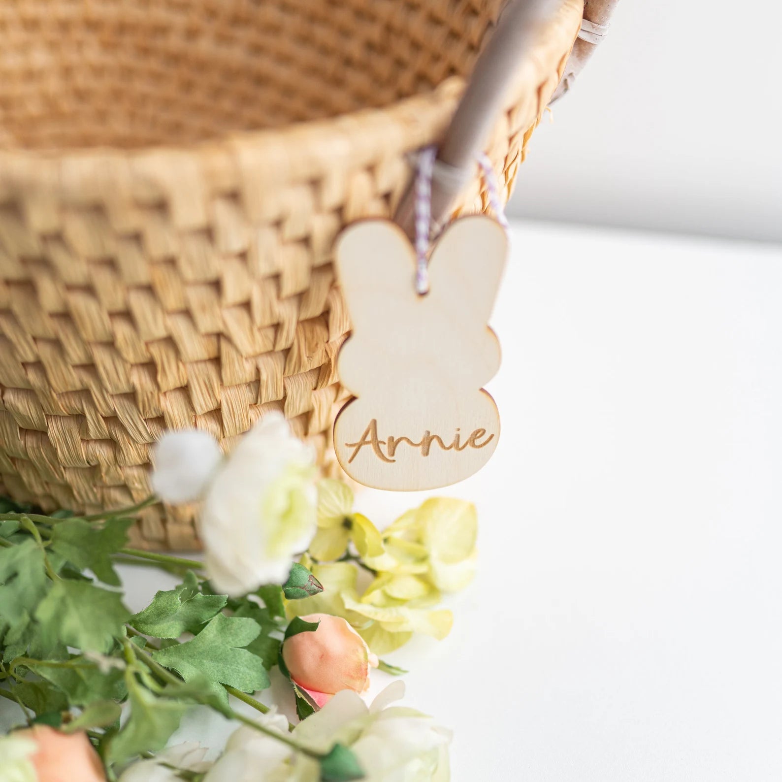 Personalized Bunny Tags Birch Bar + Co.