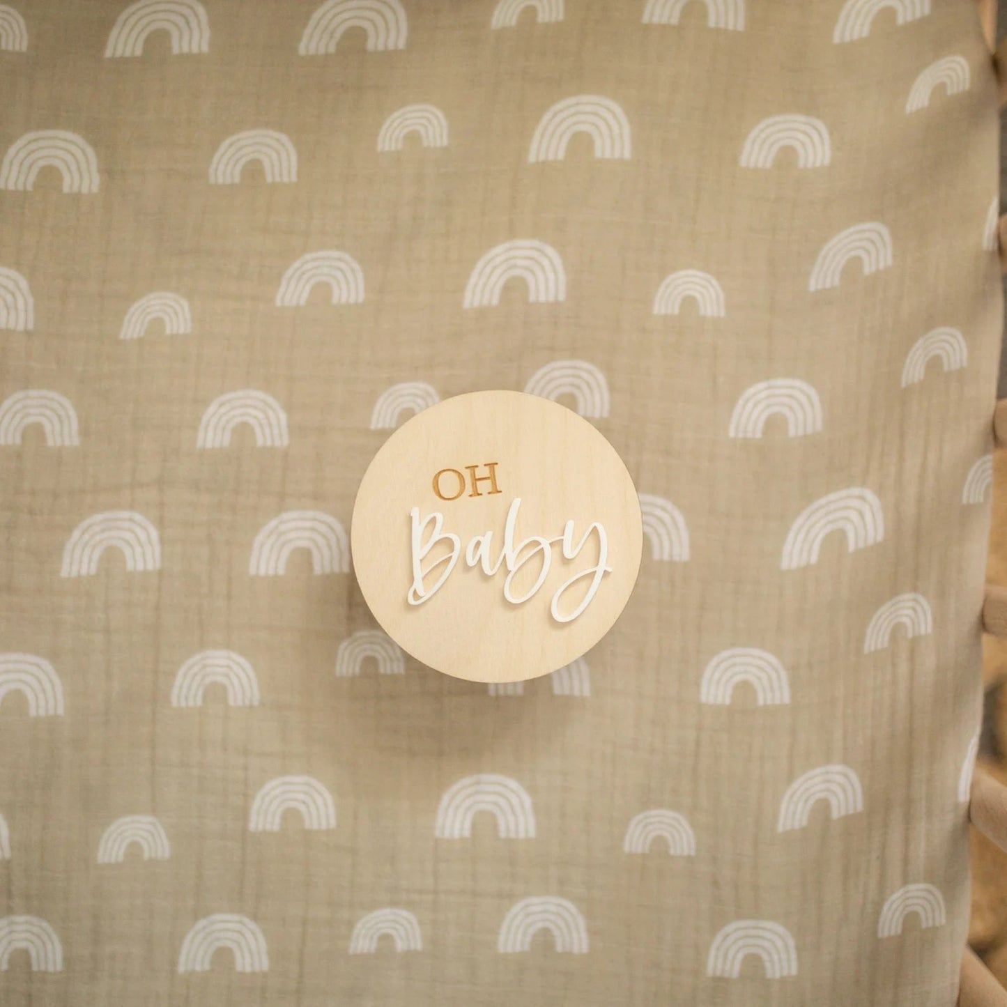 Simple Hello World Baby Sign Birch Bar + Co.