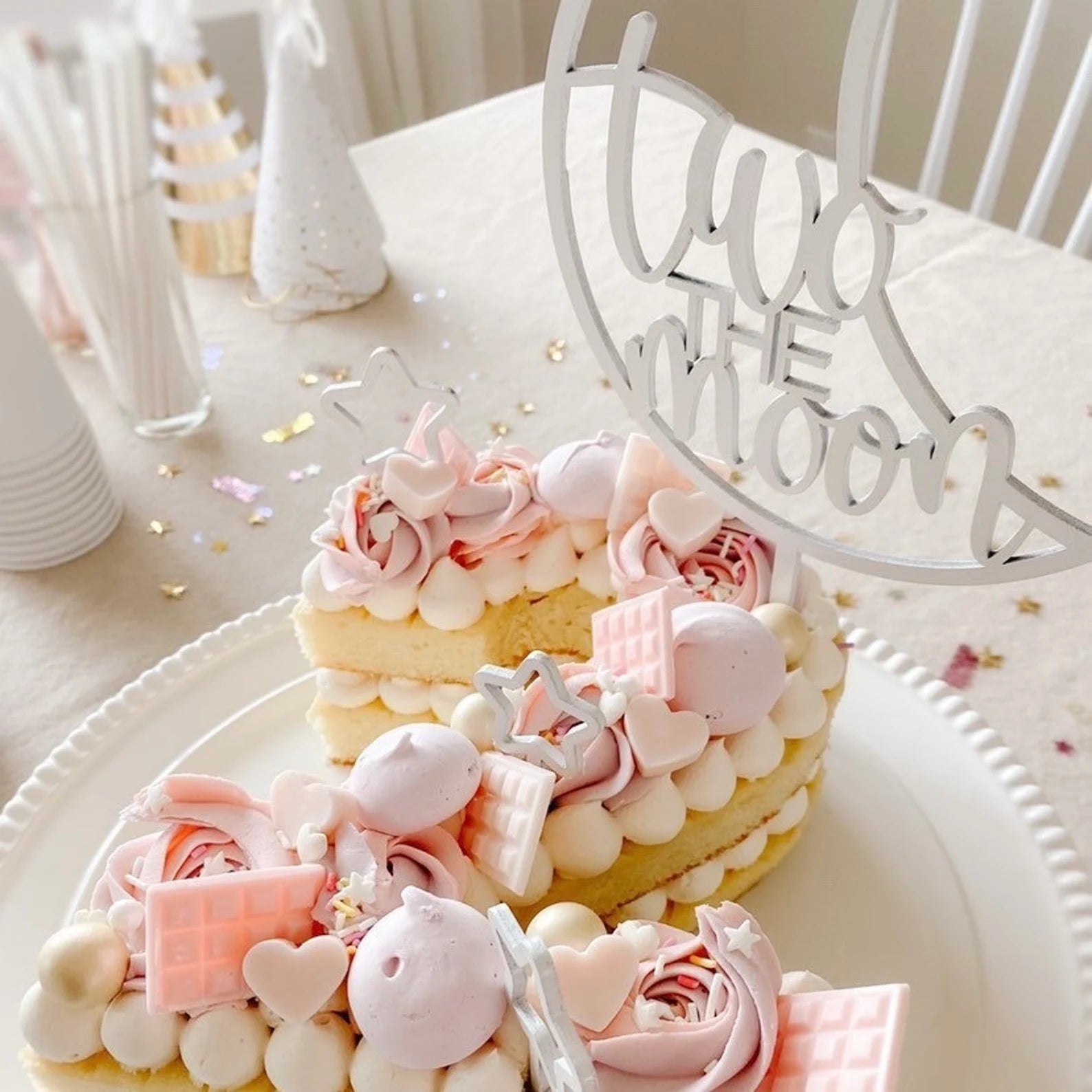 Star Wood Cupcake Toppers Birch Bar + Co.