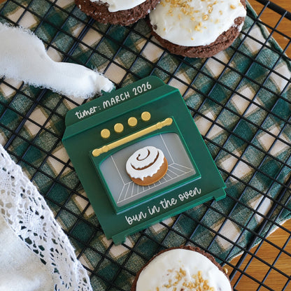 Bun In The Oven Pregnancy Announcement Ornament Birch Bar + Co. 