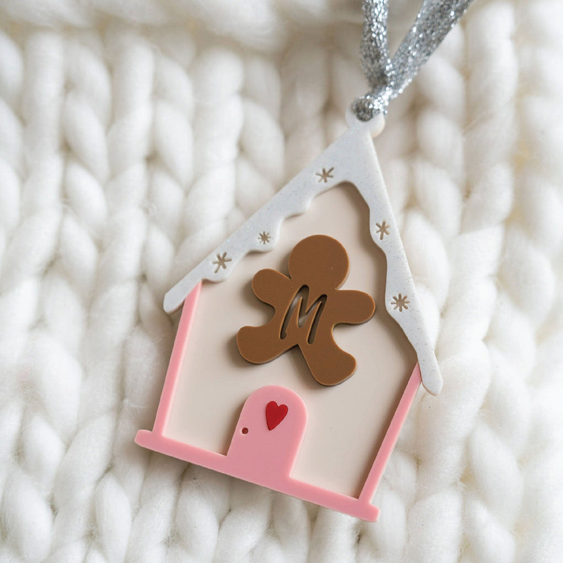 Personalized Gingerbread House Stocking Tag Birch Bar + Co. 