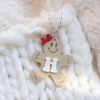Personalized Gingerbread Stocking Tag Birch Bar + Co. 