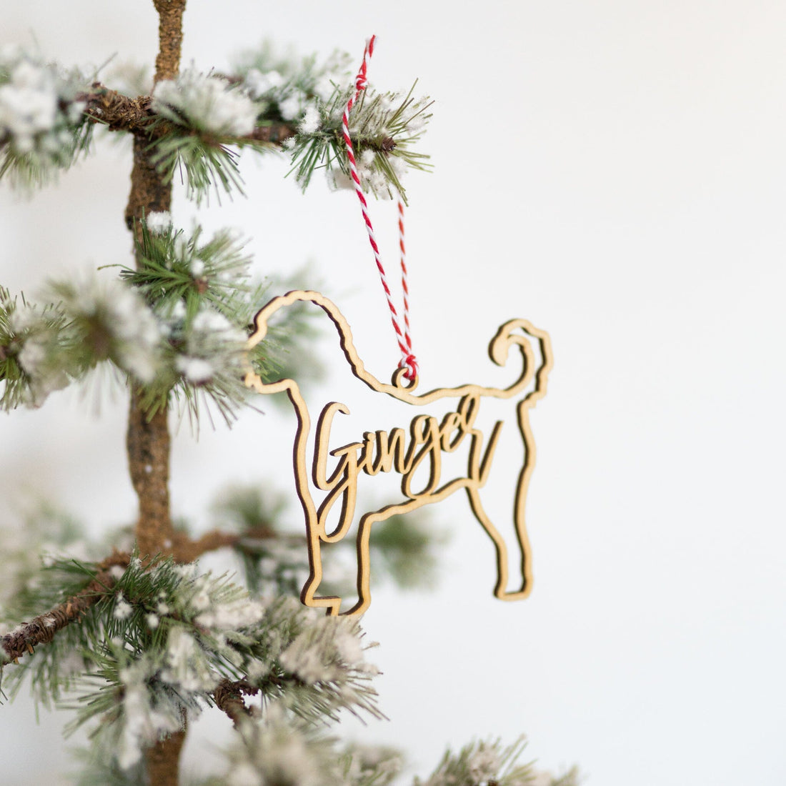 Goldendoodle Holiday Pet Ornament Birch Bar + Co. 