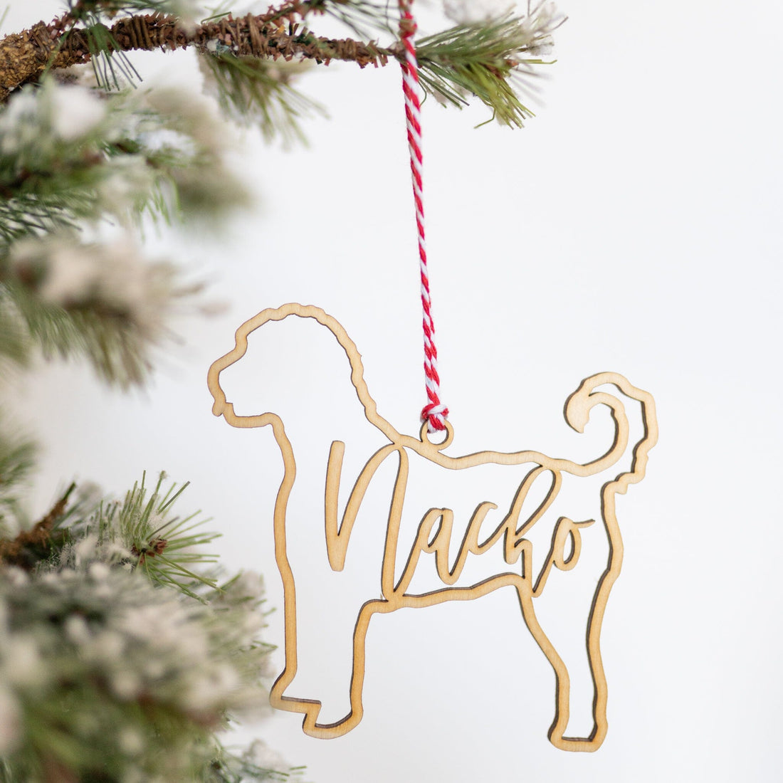 Goldendoodle Holiday Pet Ornament Birch Bar + Co. 