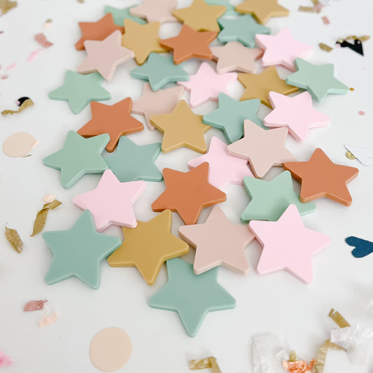 Extra Earth Toned Star Tokens for Reward Jars Birch Bar + Co. 