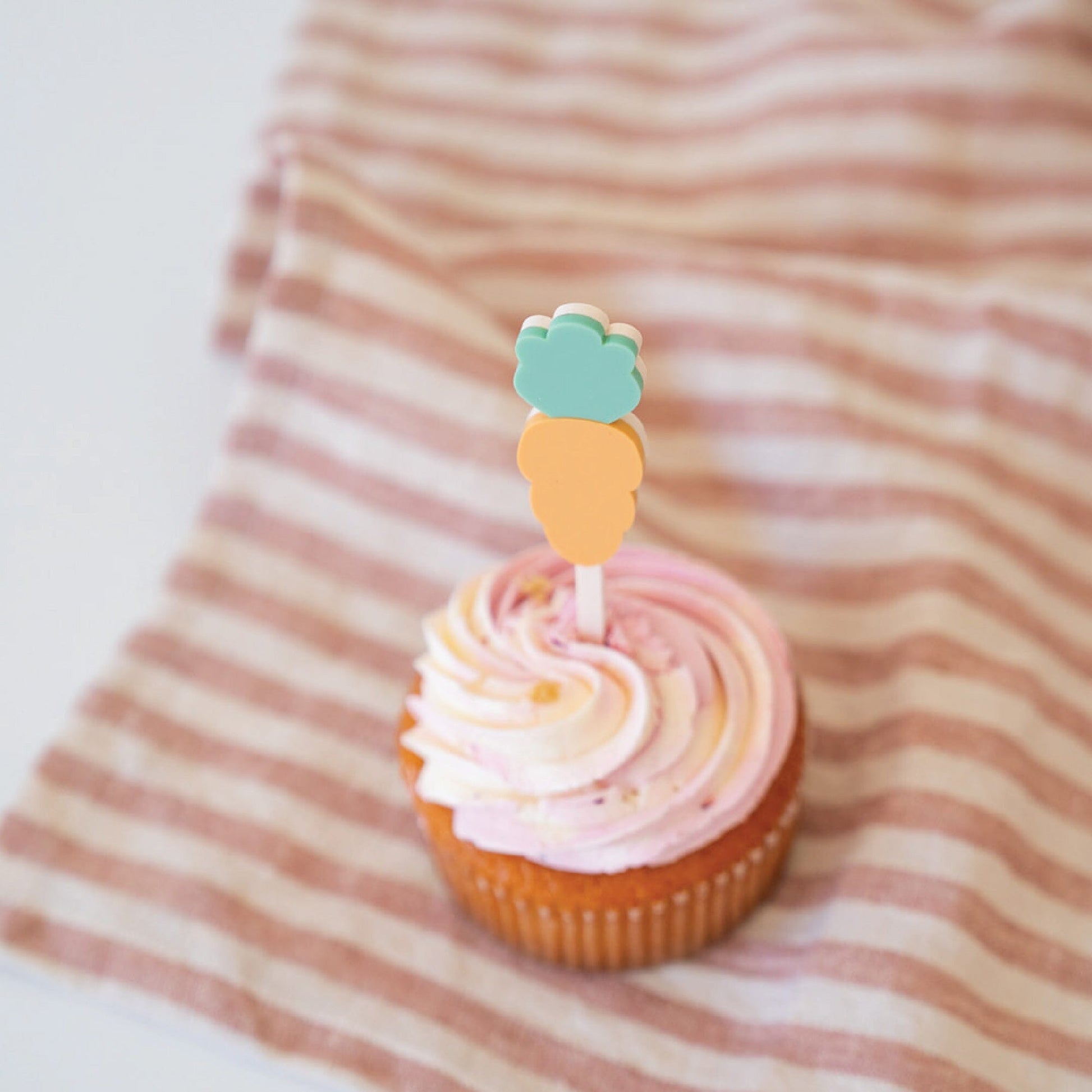 Easter Bunny + Carrot Cupcake Toppers Birch Bar + Co. 