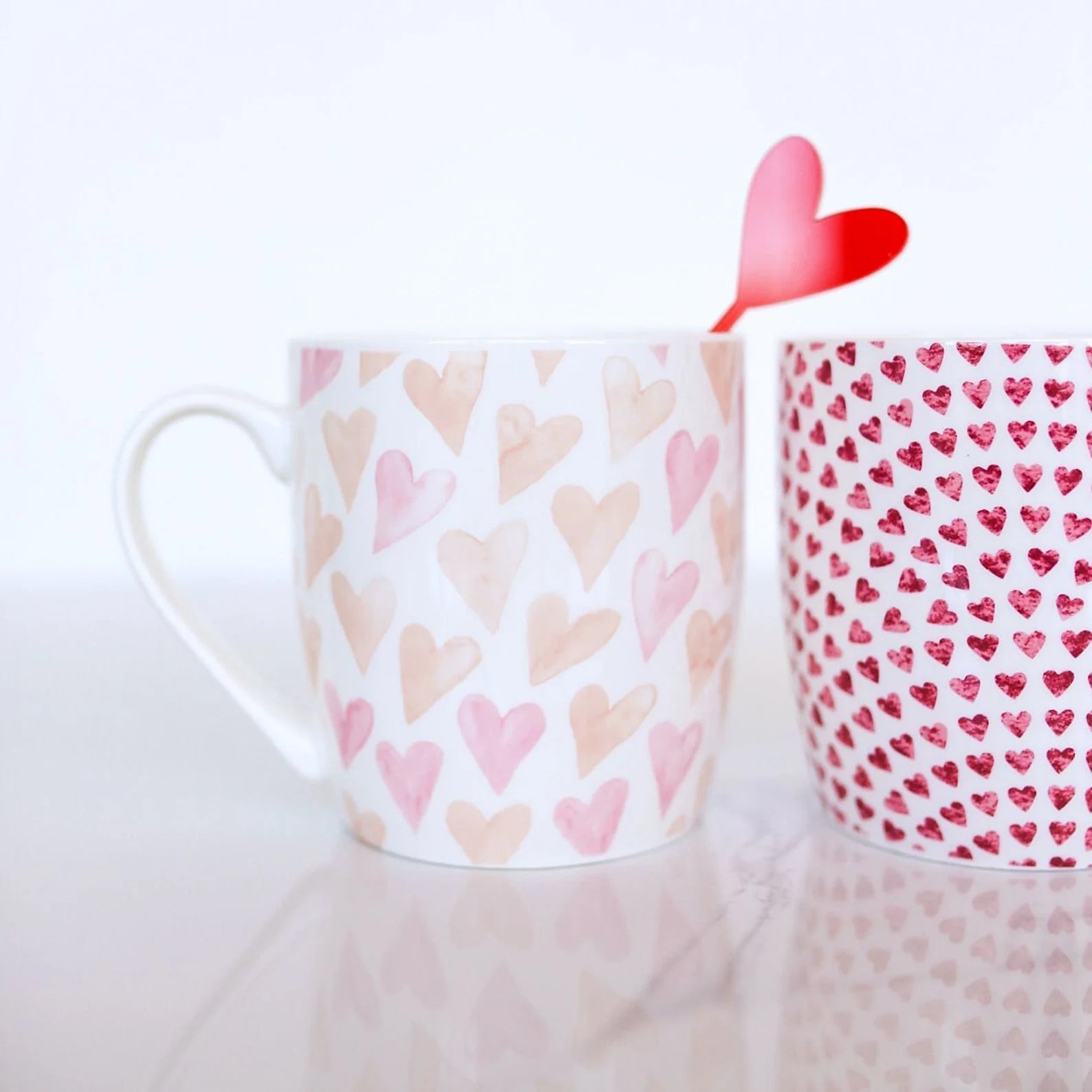 Heart + Lips Acrylic Swizzle Sticks Birch Bar + Co. 