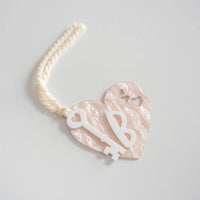Marble Initial Valentine's Hang Tag Birch Bar + Co. 